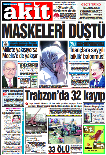 Foto - 28 Şubatta Akit'in dik duruşu