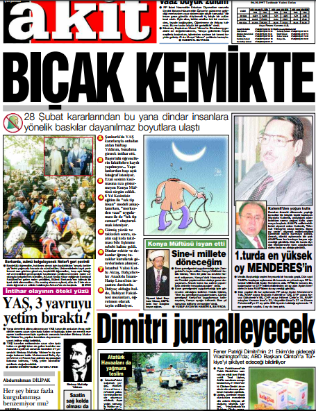 Foto - 28 Şubatta Akit'in dik duruşu