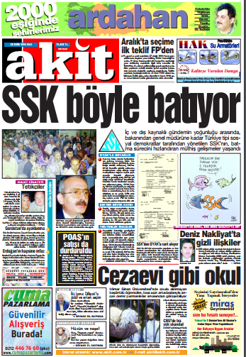 Foto - 28 Şubatta Akit'in dik duruşu