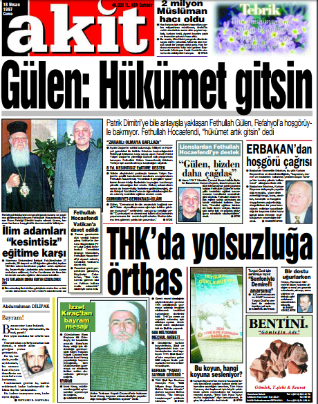 Foto - 28 Şubatta Akit'in dik duruşu