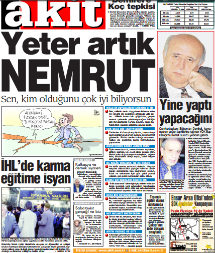 Foto - 28 Şubatta Akit'in dik duruşu