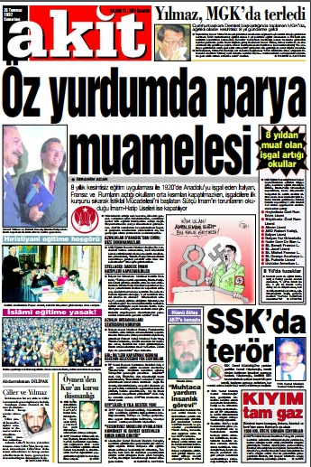 Foto - 28 Şubatta Akit'in dik duruşu