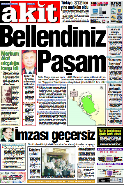 Foto - 28 Şubatta Akit'in dik duruşu