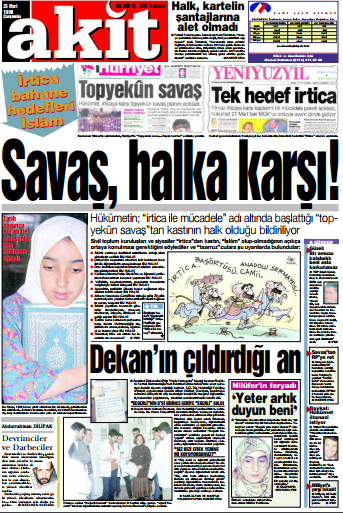 Foto - 28 Şubatta Akit'in dik duruşu