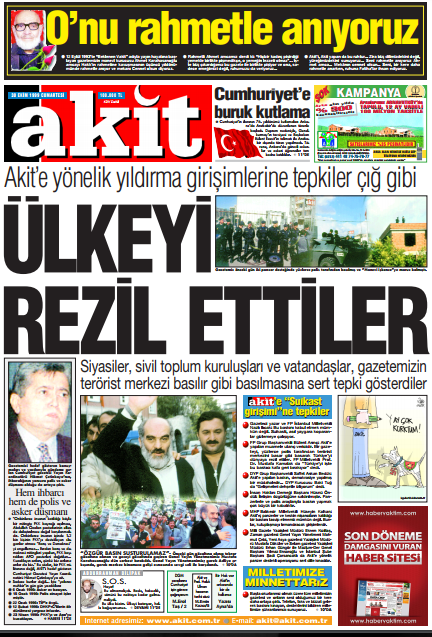 Foto - 28 Şubatta Akit'in dik duruşu
