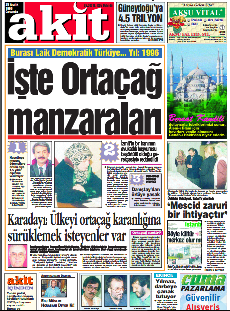 Foto - 28 Şubatta Akit'in dik duruşu