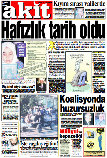 Foto - 28 Şubatta Akit'in dik duruşu