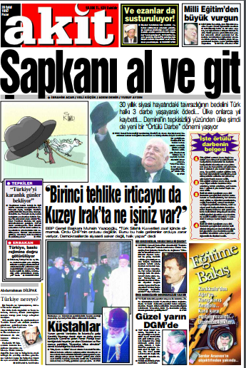 Foto - 28 Şubatta Akit'in dik duruşu