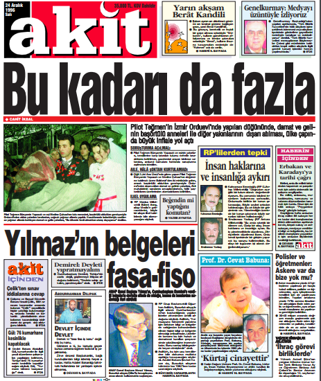 Foto - 28 Şubatta Akit'in dik duruşu