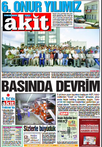Foto - 28 Şubatta Akit'in dik duruşu