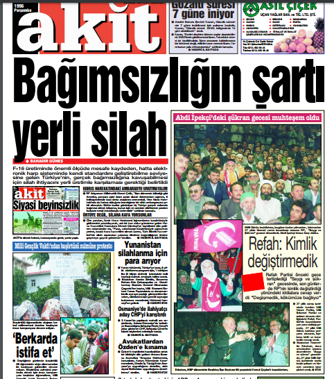 Foto - 28 Şubatta Akit'in dik duruşu