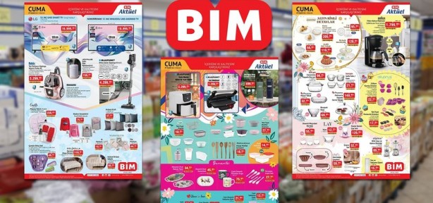 29 Eylül BİM aktüel ürünler kataloğu yayınlandı! Neler var neler…