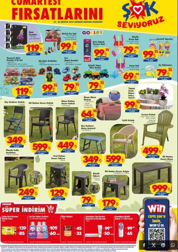 Foto - 3-6 Ağustos ŞOK marketler indirimli Aktüel ürünler kataloğunda neler var! 