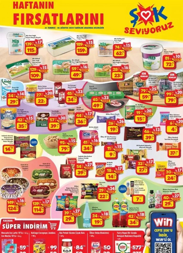 Foto - 3-6 Ağustos ŞOK marketler indirimli Aktüel ürünler kataloğunda neler var! 