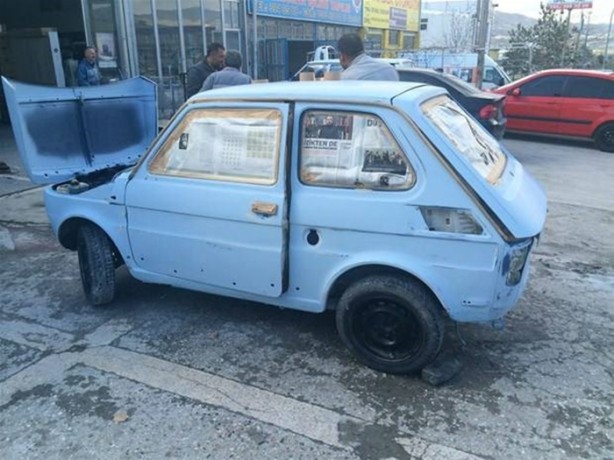 Foto - 3 bin liraya aldığı otomobile bakın ne yaptı!