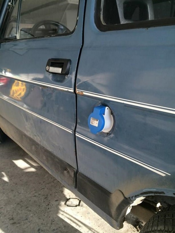 Foto - 3 bin liraya aldığı otomobile bakın ne yaptı!