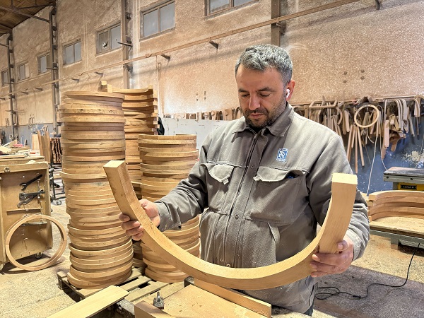 Foto - 3 bin nüfuslu ilçede üretilip 50 ülkeye satılıyor