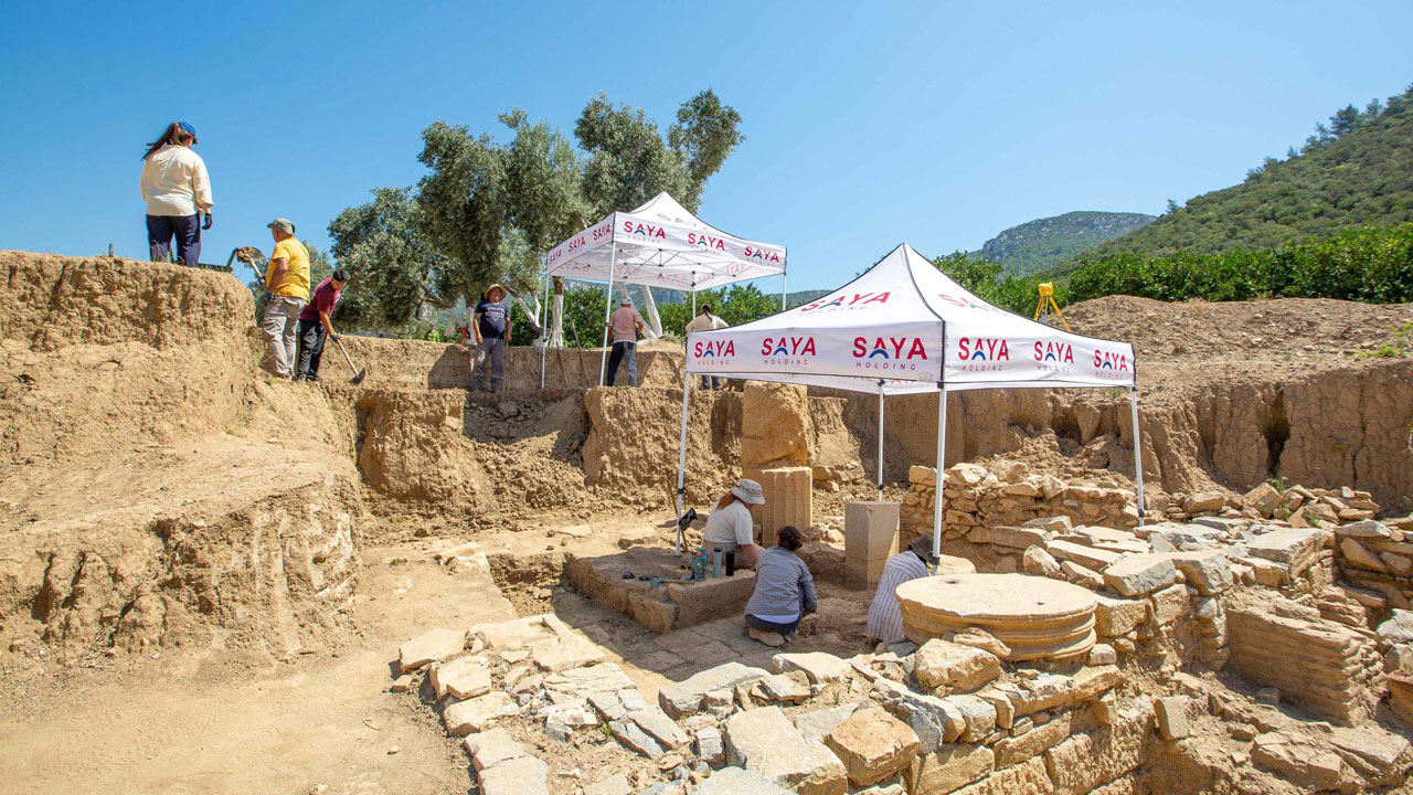 Foto - 3 bin yıllık kehanet merkezi! Klaros Antik Kenti’nde sırlar açığa çıkıyor