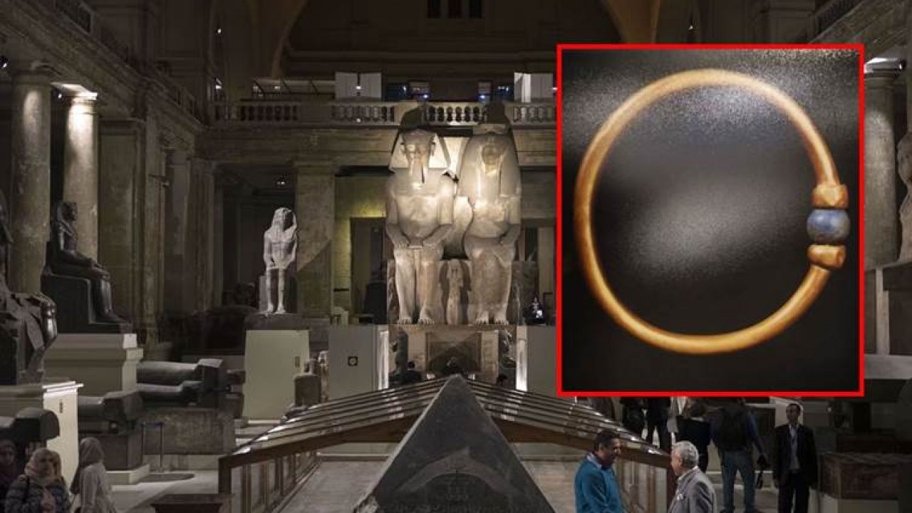 3 bin yıllık paha biçilemez altın bileziğin başına gelenler yuh dedirtti!