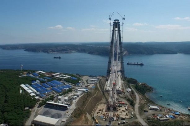 Foto - 3. Boğaz Köprüsü'nde son 648 metre
