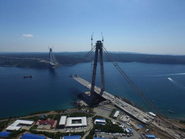 Foto - 3. Boğaz Köprüsü'nde son 648 metre