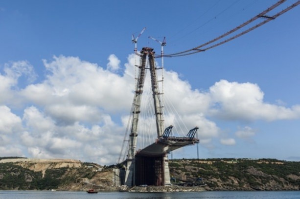 Foto - 3. Boğaz Köprüsü'nde son 648 metre