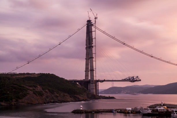 Foto - 3. Boğaz Köprüsü'nde son 648 metre