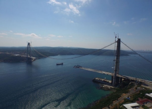 Foto - 3. Boğaz Köprüsü'nde son 648 metre
