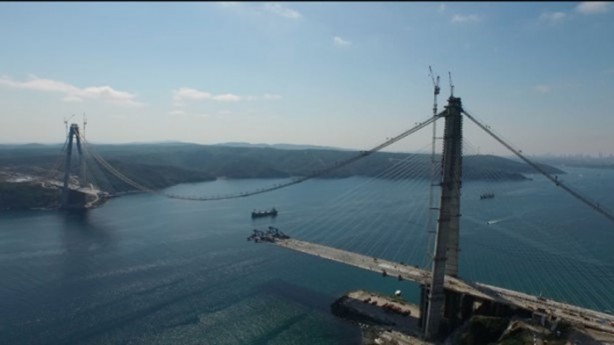 3. Boğaz Köprüsü'nde son 648 metre
