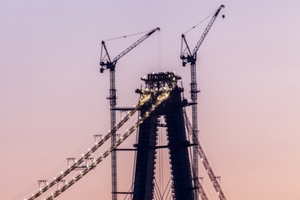 Foto - 3. Boğaz Köprüsü'nde son 648 metre