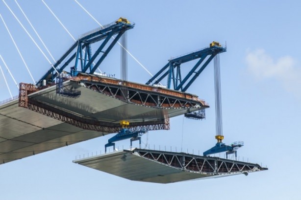 Foto - 3. Boğaz Köprüsü'nde son 648 metre