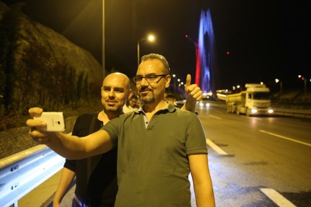 Foto - 3. Köprü'de dikkat çeken ayrıntı