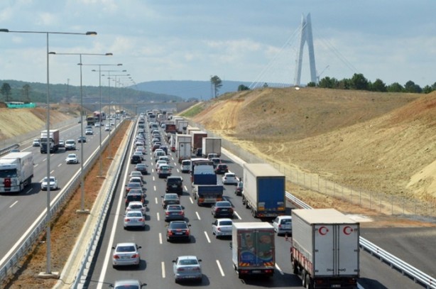 Foto - 3. Köprü'de dikkat çeken ayrıntı