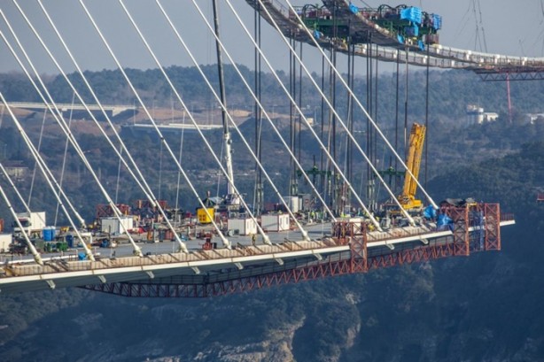 Foto - 3. köprüde son 55 metre