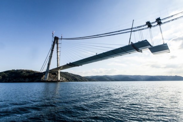 Foto - 3. köprüde son 55 metre