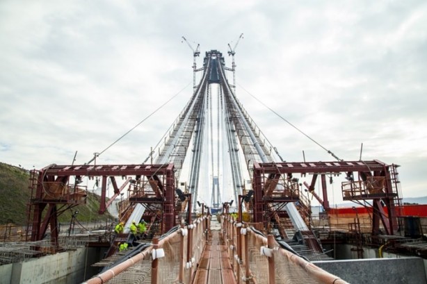 Foto - 3. köprüde son 55 metre