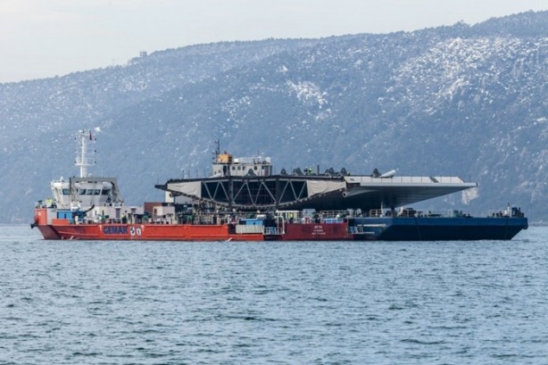 Foto - 3. köprüde son 55 metre