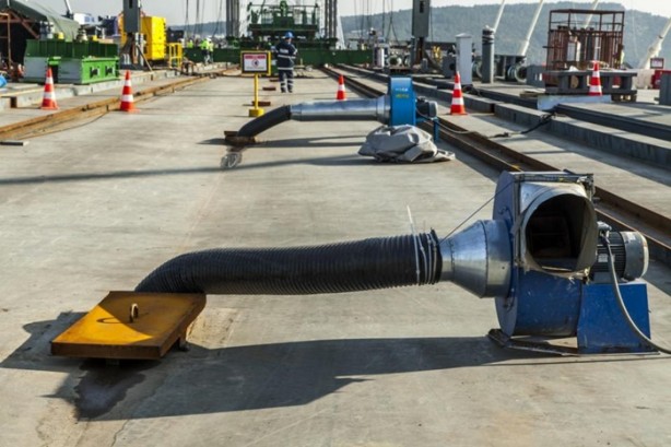 Foto - 3. köprüde son 55 metre
