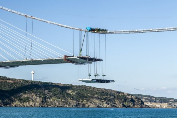 Foto - 3. köprüde son 55 metre