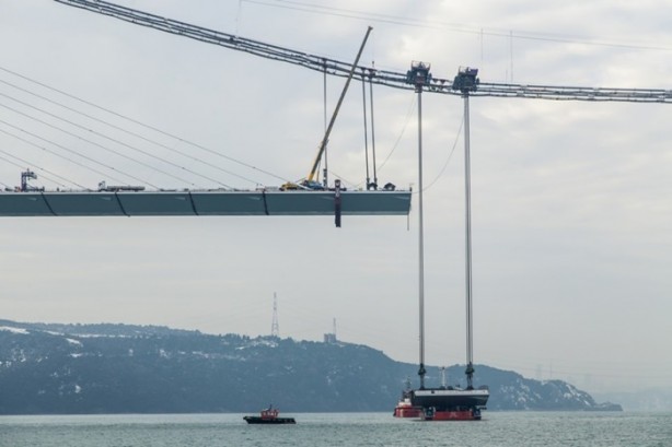 Foto - 3. köprüde son 55 metre