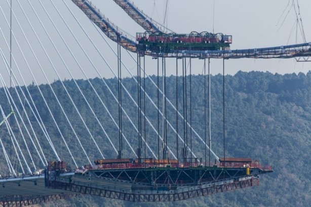 Foto - 3. köprüde son 55 metre
