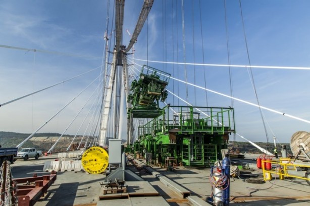 Foto - 3. köprüde son 55 metre