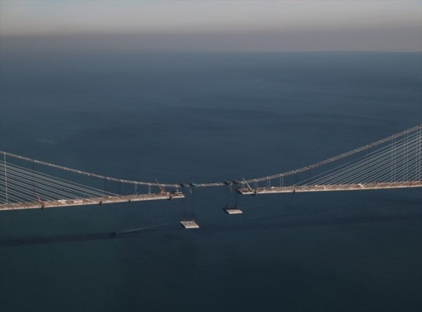 Foto - 3. köprüde son 55 metre