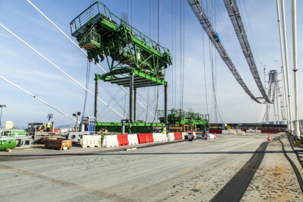 Foto - 3. köprüde son 55 metre