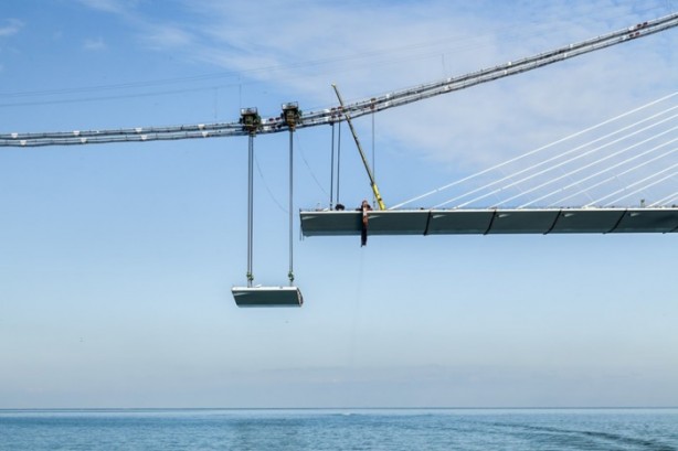 Foto - 3. köprüde son 55 metre
