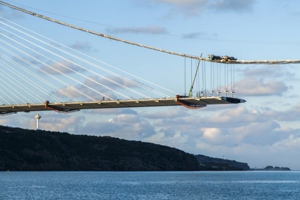 Foto - 3. köprüde son 55 metre