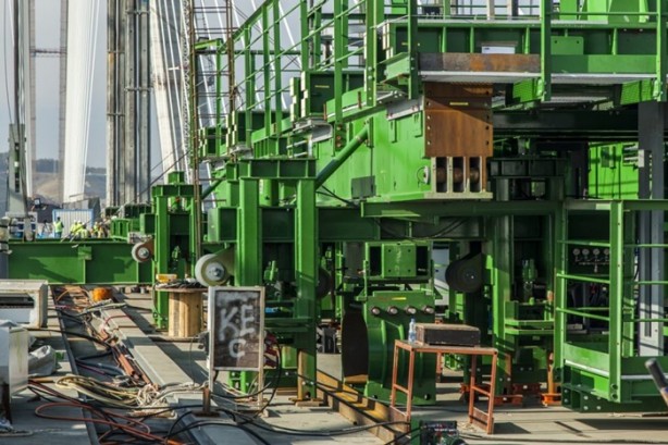 Foto - 3. köprüde son 55 metre