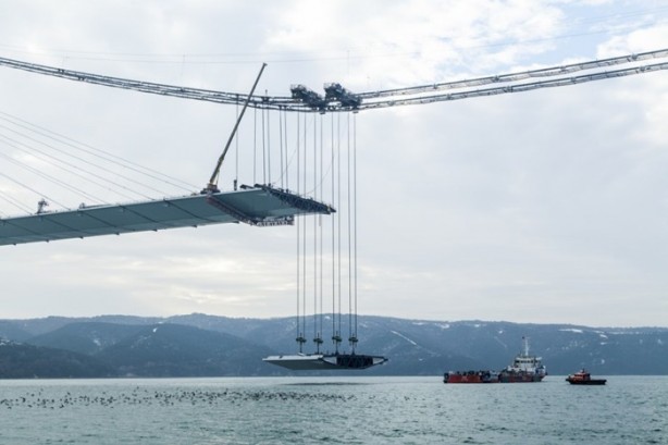 Foto - 3. köprüde son 55 metre