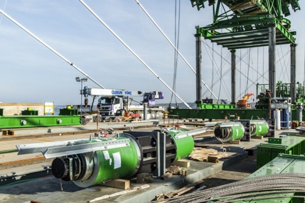 Foto - 3. köprüde son 55 metre