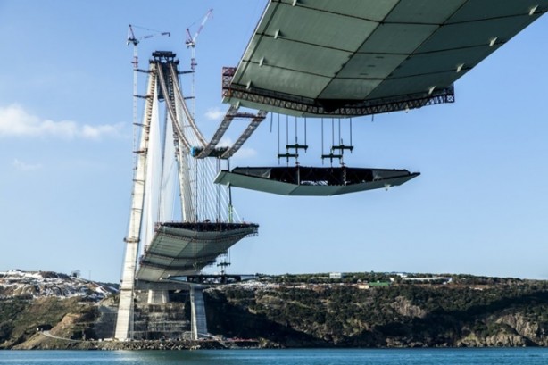 Foto - 3. köprüde son 55 metre